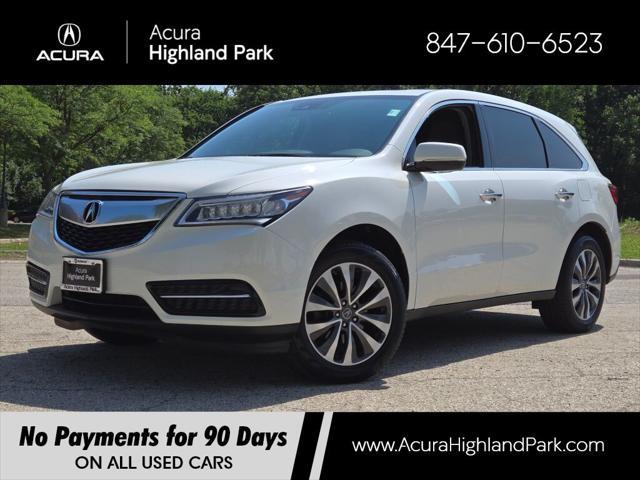 used 2016 Acura MDX car, priced at $18,495