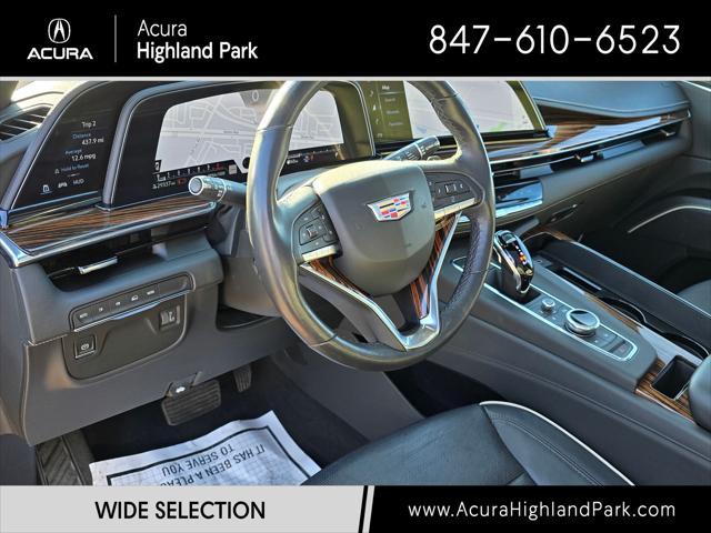 used 2021 Cadillac Escalade car, priced at $68,300