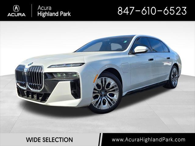 used 2024 BMW 750e car, priced at $79,990
