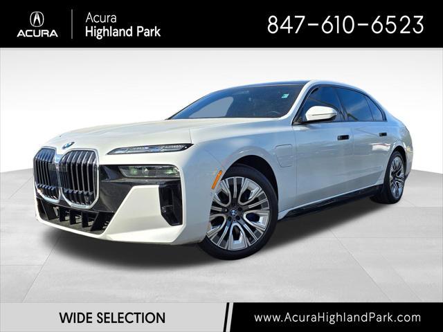 used 2024 BMW 750e car, priced at $79,990
