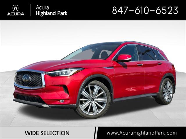 used 2021 INFINITI QX50 car, priced at $28,500