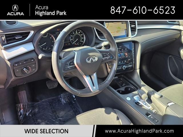 used 2021 INFINITI QX50 car, priced at $28,500