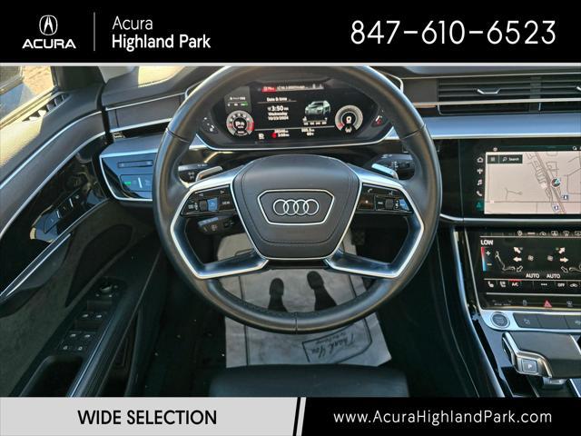 used 2021 Audi A8 car, priced at $54,400