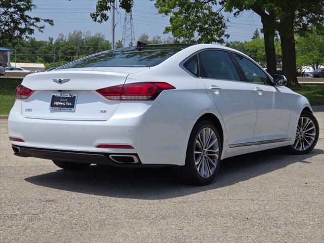 used 2017 Genesis G80 car, priced at $17,626