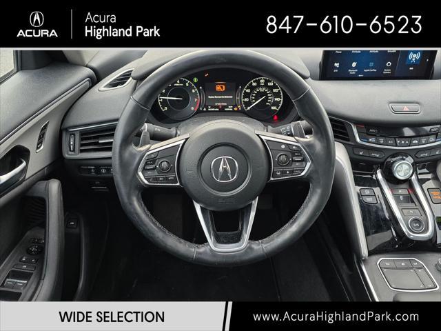 used 2022 Acura TLX car, priced at $23,750