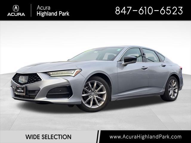 used 2022 Acura TLX car, priced at $23,750