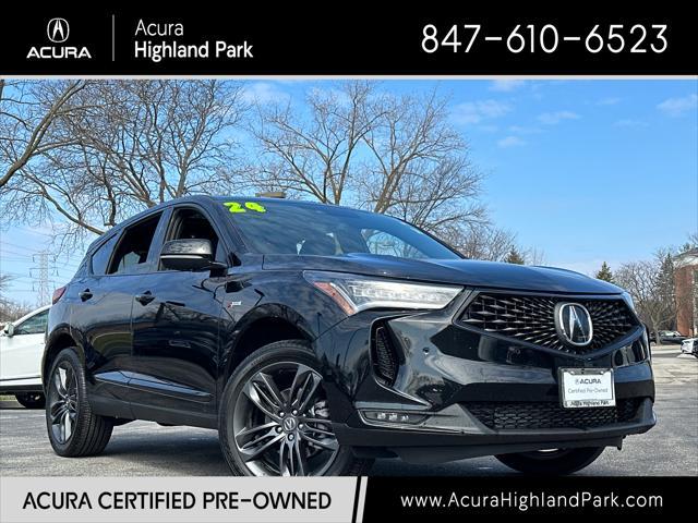 used 2024 Acura RDX car, priced at $45,490