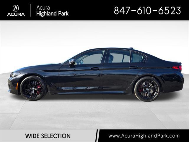 used 2022 BMW M550 car, priced at $54,500