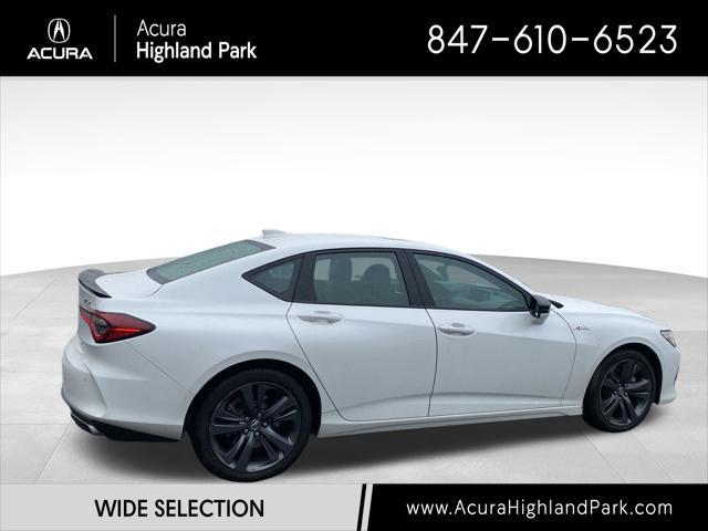 used 2022 Acura TLX car, priced at $32,900