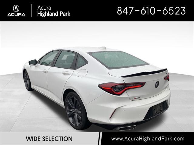 used 2022 Acura TLX car, priced at $32,900