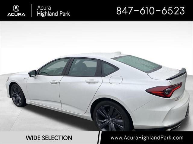 used 2022 Acura TLX car, priced at $32,900