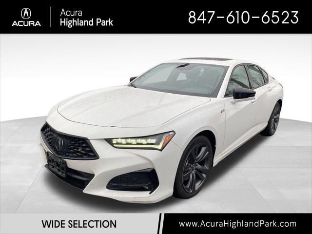 used 2022 Acura TLX car, priced at $32,900