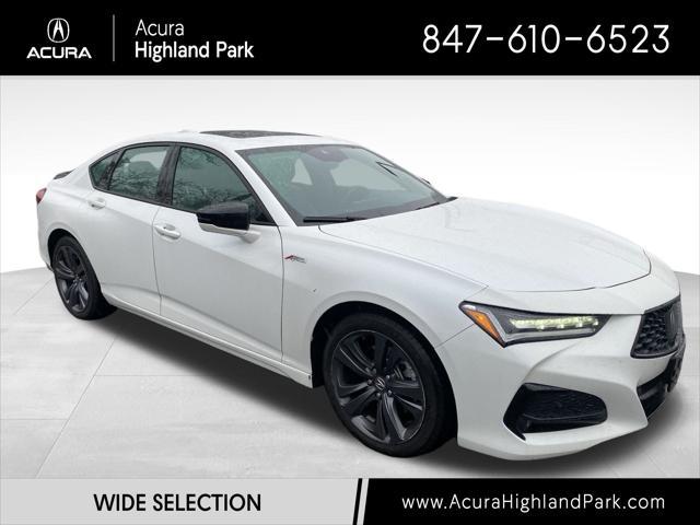 used 2022 Acura TLX car, priced at $32,900