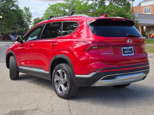 used 2022 Hyundai Santa Fe car, priced at $23,905