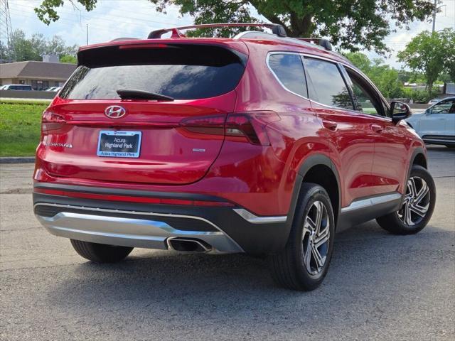 used 2022 Hyundai Santa Fe car, priced at $23,905