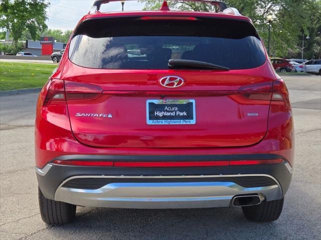 used 2022 Hyundai Santa Fe car, priced at $23,905