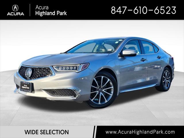 used 2018 Acura TLX car, priced at $17,500