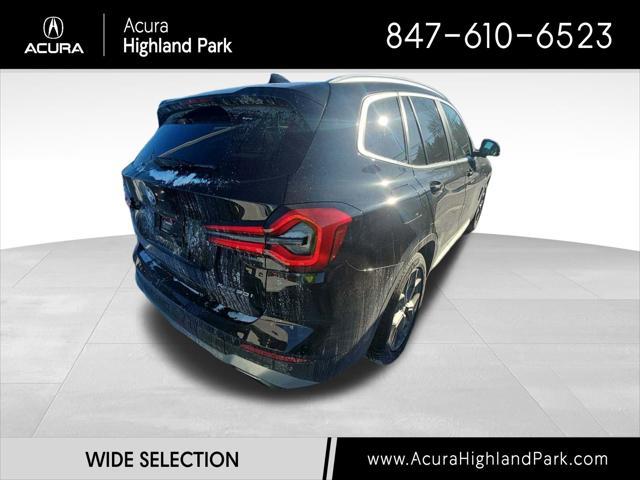 used 2022 BMW X3 car, priced at $31,900