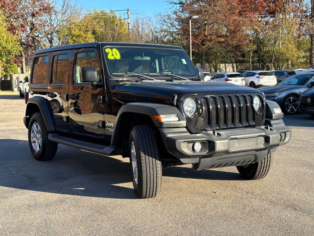 used 2020 Jeep Wrangler Unlimited car, priced at $23,403