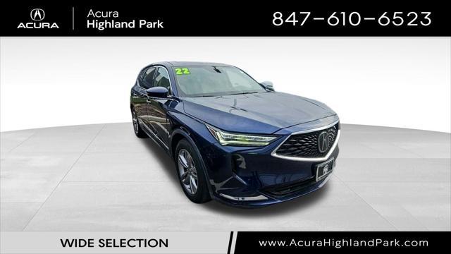 used 2022 Acura MDX car, priced at $33,950