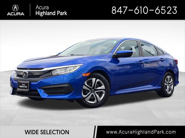 used 2017 Honda Civic car, priced at $13,750