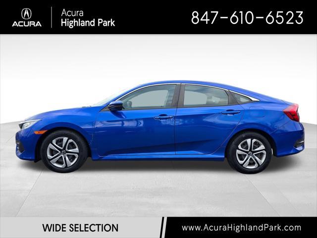 used 2017 Honda Civic car, priced at $13,750