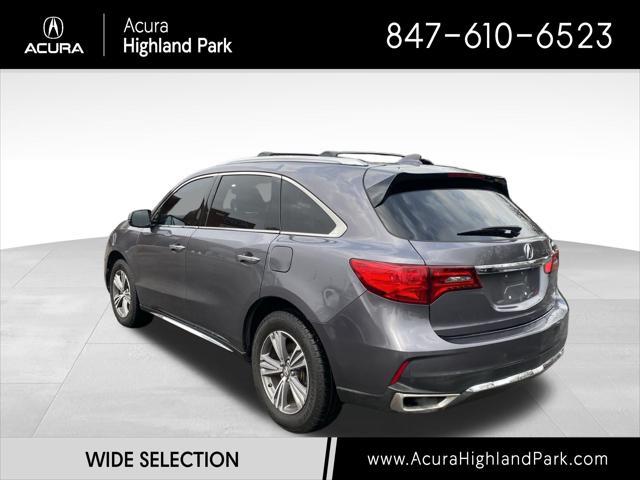 used 2019 Acura MDX car, priced at $20,500