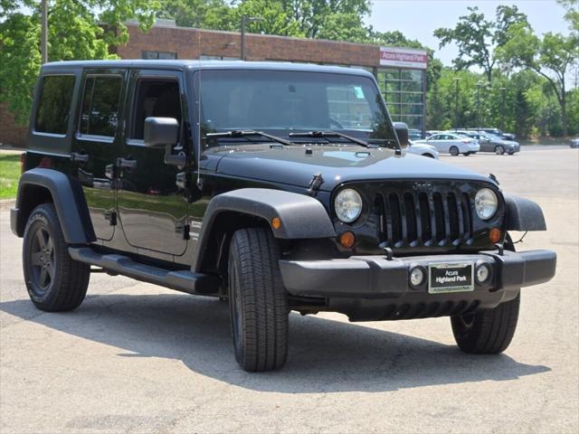 used 2012 Jeep Wrangler Unlimited car, priced at $12,995