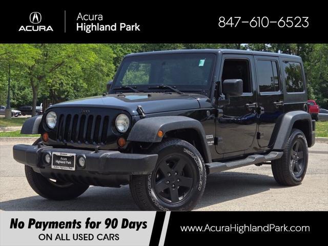 used 2012 Jeep Wrangler Unlimited car, priced at $12,995