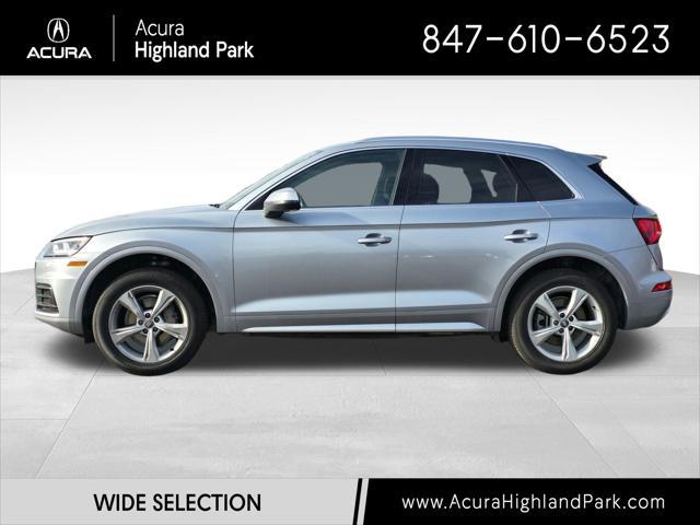 used 2020 Audi Q5 car, priced at $18,500