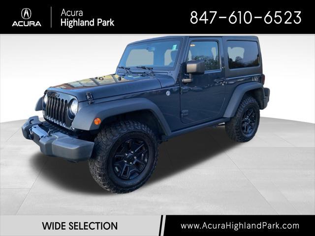 used 2017 Jeep Wrangler car, priced at $19,500