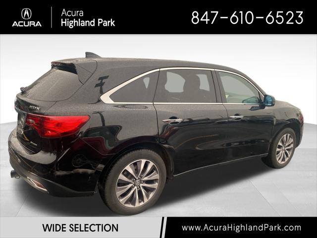 used 2016 Acura MDX car, priced at $11,750