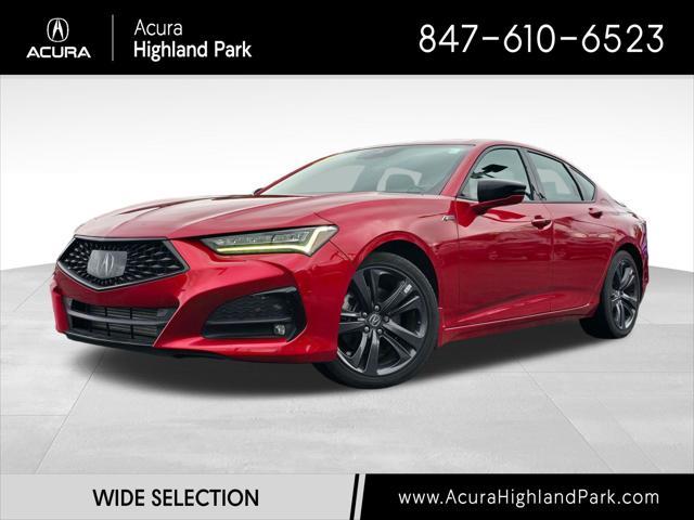 used 2021 Acura TLX car, priced at $28,900