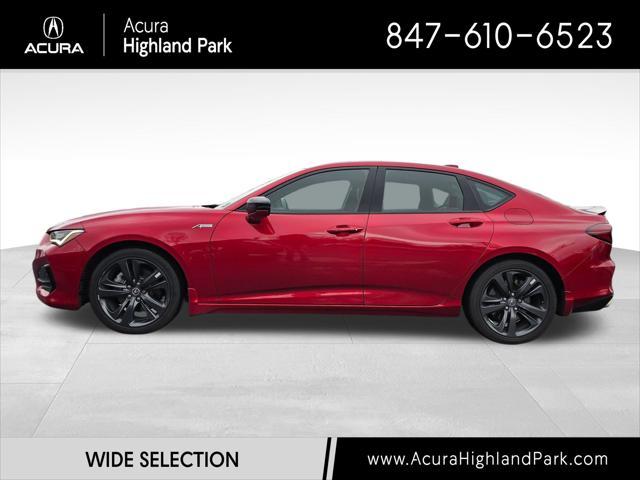 used 2021 Acura TLX car, priced at $28,900