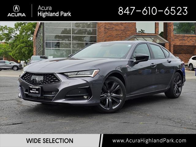 used 2021 Acura TLX car, priced at $31,800