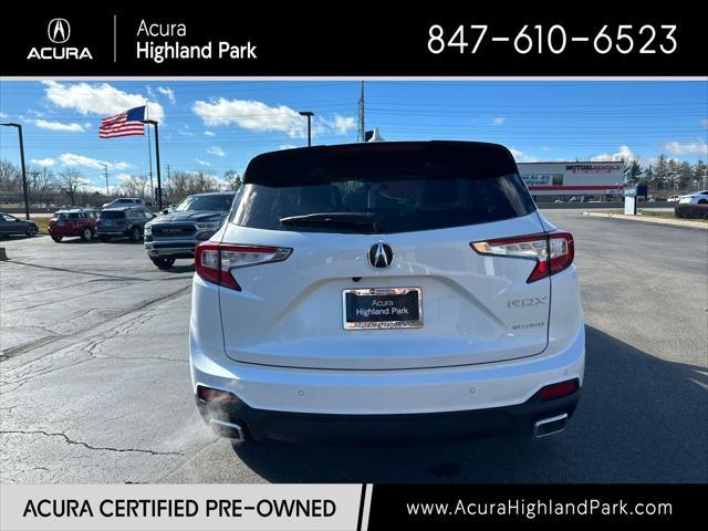 used 2024 Acura RDX car, priced at $41,900