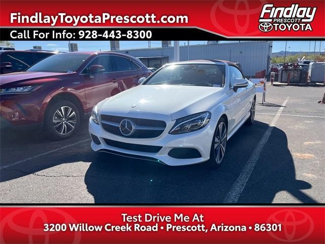 used 2017 Mercedes-Benz C-Class car, priced at $28,939