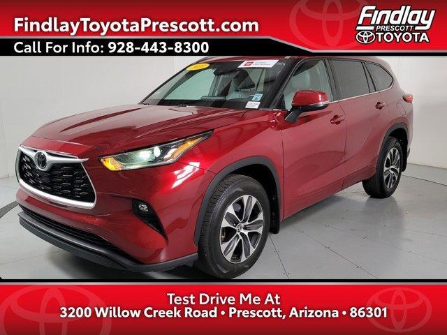 used 2021 Toyota Highlander car, priced at $37,894