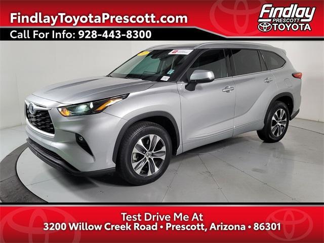 used 2022 Toyota Highlander Hybrid car, priced at $39,944