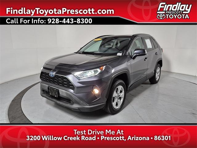 used 2021 Toyota RAV4 Hybrid car, priced at $28,874