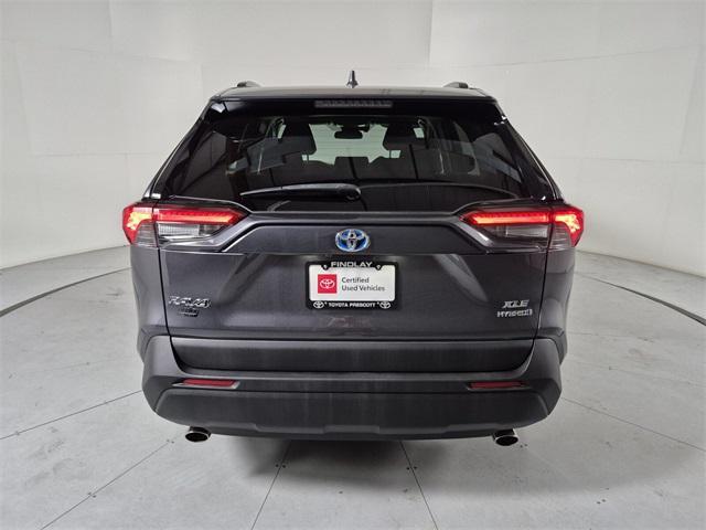 used 2021 Toyota RAV4 Hybrid car, priced at $28,874