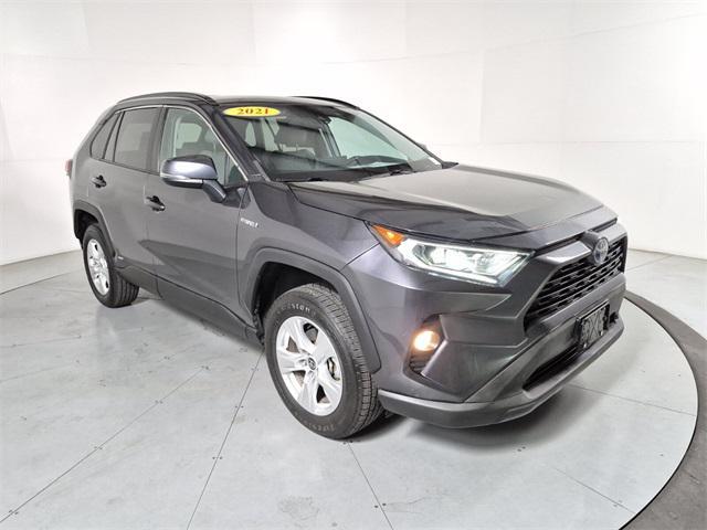 used 2021 Toyota RAV4 Hybrid car, priced at $28,874