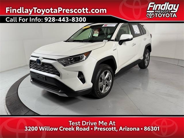 used 2019 Toyota RAV4 Hybrid car, priced at $28,091