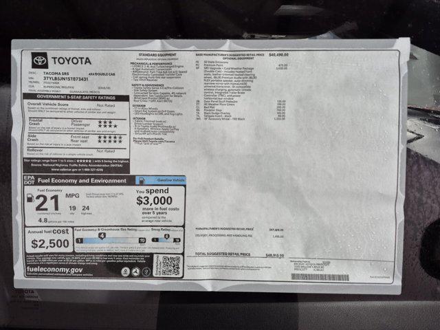 new 2025 Toyota Tacoma car, priced at $46,475