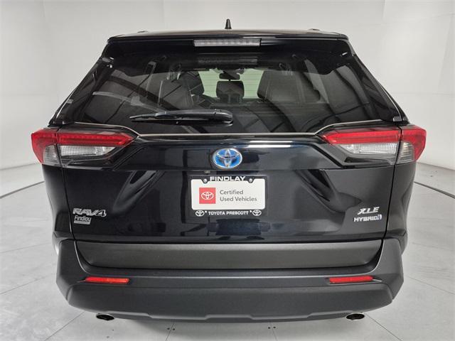 used 2022 Toyota RAV4 Hybrid car, priced at $34,874