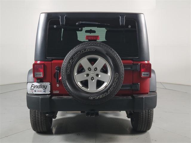 used 2012 Jeep Wrangler Unlimited car, priced at $18,519