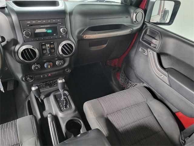used 2012 Jeep Wrangler Unlimited car, priced at $18,519