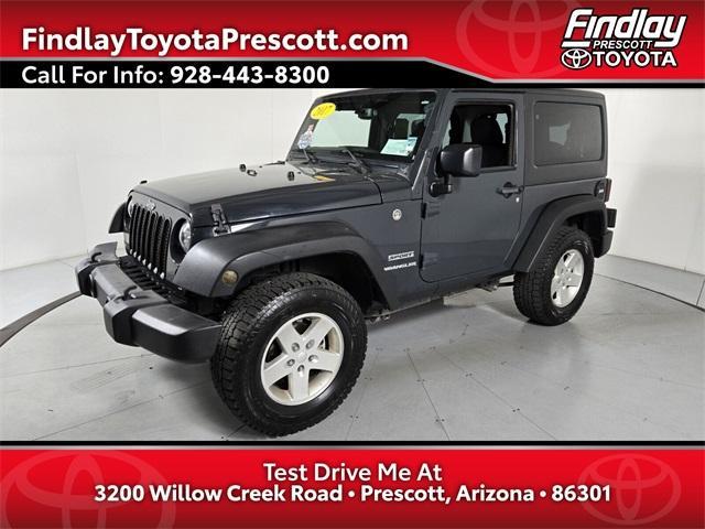 used 2017 Jeep Wrangler car, priced at $21,009
