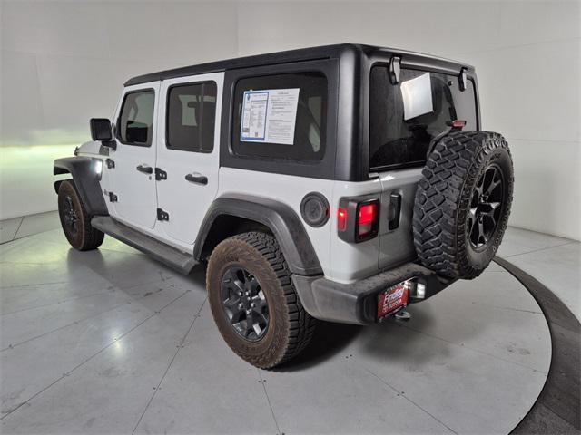 used 2021 Jeep Wrangler car, priced at $26,574