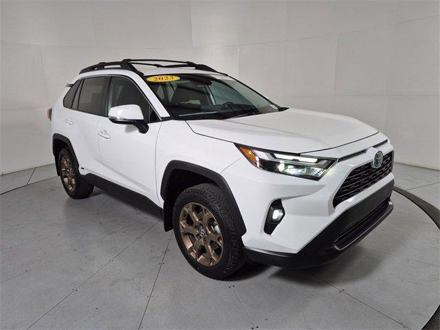 used 2023 Toyota RAV4 Hybrid car, priced at $36,000